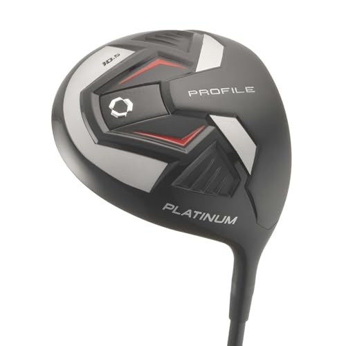 Wilson Men's Profile Platinum Complete Golf Club Set - Right Hand, Regular Carry Stand Bag