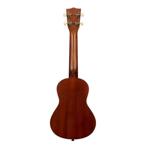 Kala MK-C Makala Concert Ukulele Bundle with Gig Bag, Tuner, Strap, Aquila Strings, Online Lessons & DVD