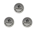 3PCS Billiard Break Cue Tips 14mm Polymer Jump Cue Tips Durable & Professional