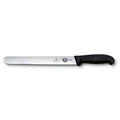 Victorinox Fibrox 10-Inch Slicing Knife with Round Tip & Straight Edge - Black Handle
