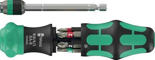 Wera Kraftform Kompakt 20 RA-R Ratchet Screwdriver Kit with 6 Bits