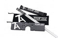 Golf Alignment Training Aid with Adjustable Putting Gate & Swing Path System
