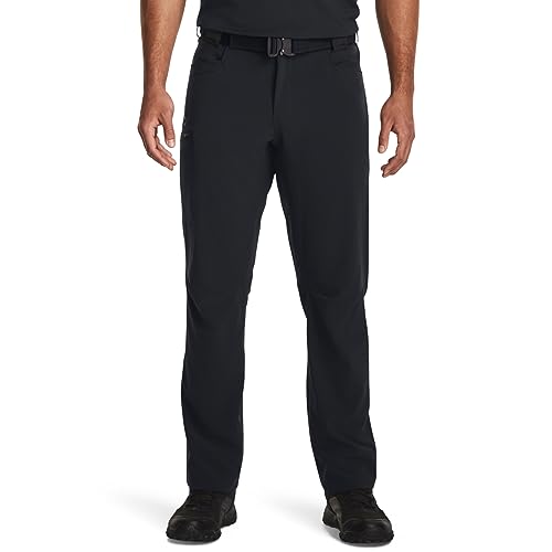 Under Armour Mens Defender Pants 36W x 34L Black Water-Resistant Activewear
