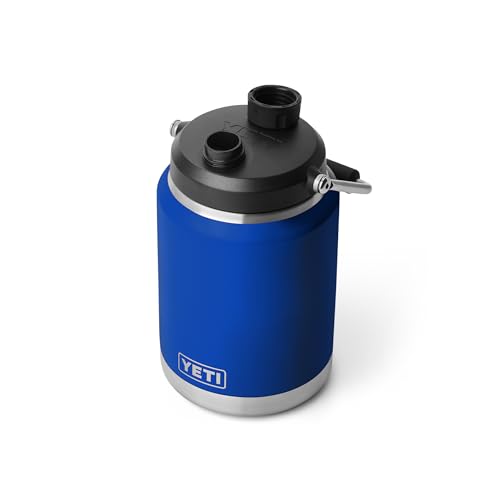 YETI Rambler Half Gallon Jug 2.0 - Royal Blue, Vacuum Insulated, Leakproof, Stainless Steel with MagCap