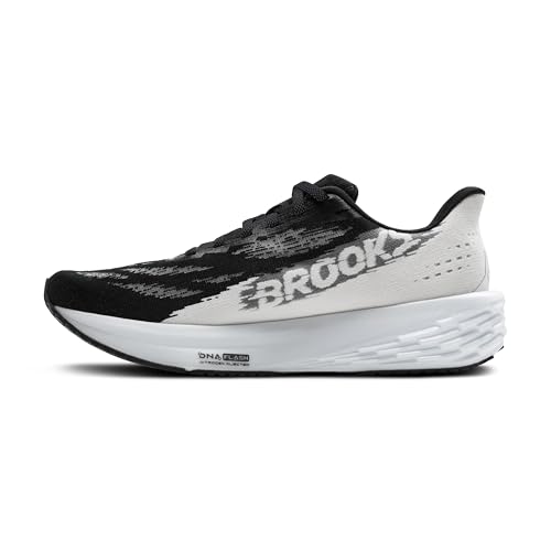 Brooks Men’s Launch 11.5 Neutral Running Shoes Black/White - Lightweight, Comfortable