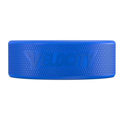 Blue 50 Pack Junior Lightweight Hockey Pucks for Youth Training