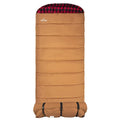 Brown TETON Sports Deer Hunter Cold Weather Sleeping Bag - Left Zipper