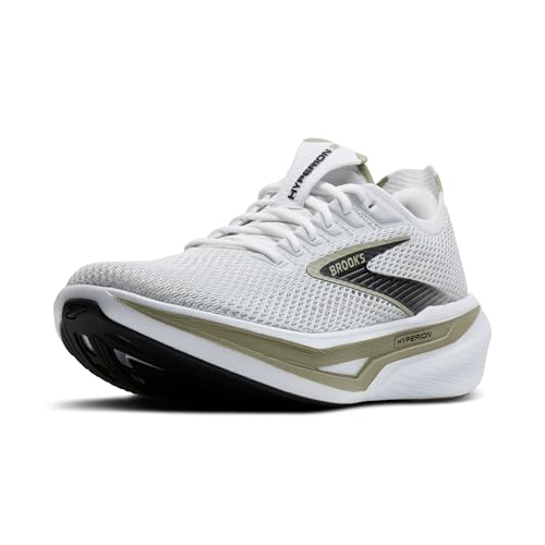 Brooks Men’s Hyperion 3 Neutral Running Shoe Oyster Mushroom/Black/Tea Size 10
