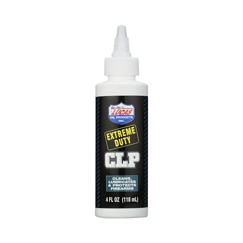 Lucas Oil 10915 Extreme Duty CLP Gun Oil, 4 Ounce, 1 Pack