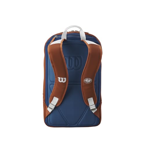 Wilson Roland-Garros Super Tour Tennis Racket Backpack Holds 2 Rackets