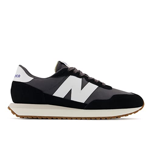 New Balance Men's 237 Sneakers Black Magnet Size 11 Casual Athletic Shoes