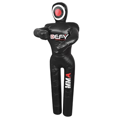 6 Feet Leather Grappling Dummy for Jiu Jitsu MMA Boxing Martial Arts Training