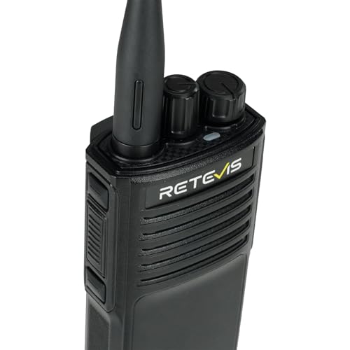 Retevis P2 IP68 Waterproof 2 Way Radio Long Range, GMRS Rechargeable Two Way Radio Long Distance,Professional Walkie Talkies Rechargeable,2500mAh,IP68,Noise Cancelling,for Warehouse Industrial(2 Pack)