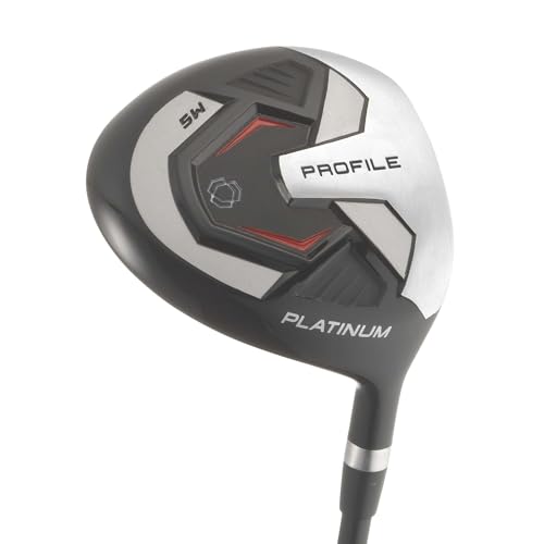 Wilson Men's Profile Platinum Complete Golf Club Set - Right Hand, Regular Carry Stand Bag
