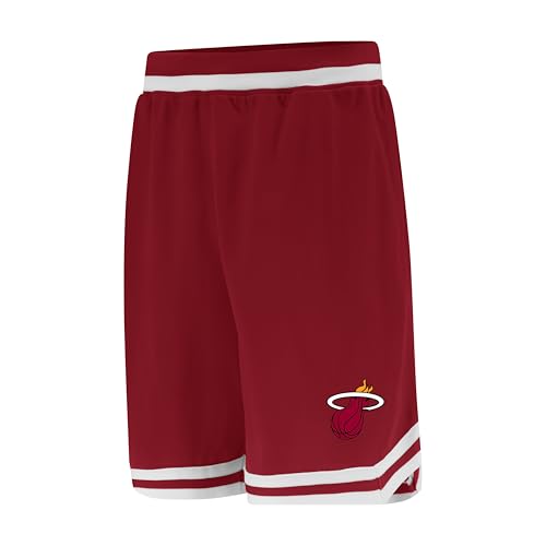 Miami Heat NBA Men's Soft Air Mesh Basketball Shorts - Medium, Team Color