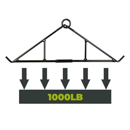 Heavy-Duty 1000 lb Deer Game Hanging Gambrel, Collapsible Steel