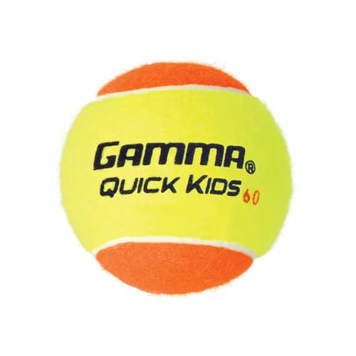 GAMMA Quick Kids 48-Box Training Tennis Balls for 10 & Under, Low-Compression, USTA & ITF Approved