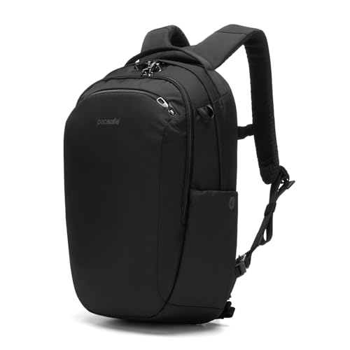 Pacsafe V 26L Anti-Theft Travel Backpack Jet Black