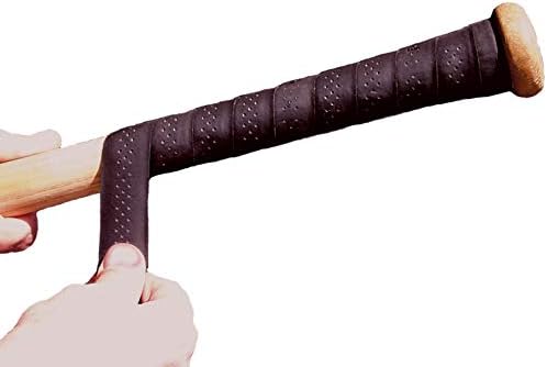 Skiennix Cushion Bat Grip - 1.75mm Thickness for Enhanced Comfort - Black Color