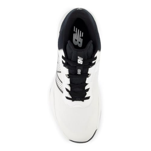 New Balance Men's 696 V4 Hard Court Tennis Shoes 10.5 Wide White/Black