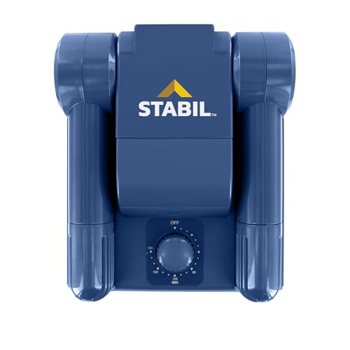 DRYGUY Stabil Shoe Dryer with 2 Ports for Boots, Shoes & Gloves, Blue