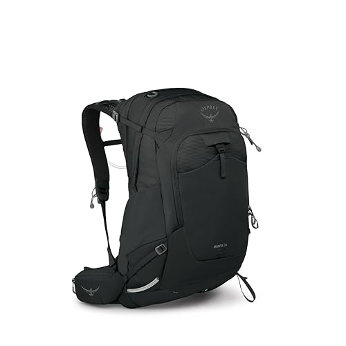 Osprey Manta Men's Hiking Backpack 34L with Hydraulics Reservoir - Dark Charcoal
