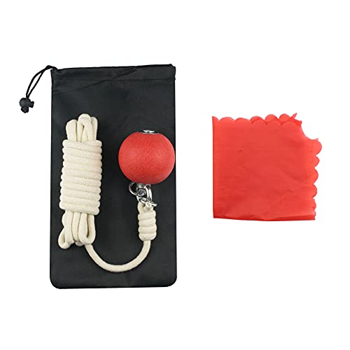 Martial Arts Rope Dart - Rubber Meteor Hammer for Practice & Training - Blue Variation