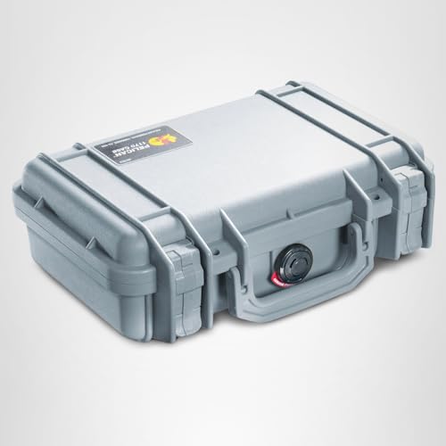 Pelican 1170 Case with Foam (Silver)