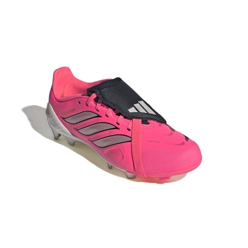 adidas Kids' League Predator Soccer Sneakers - Big Kid 4.5 Solar Turbo/Chrome/Black