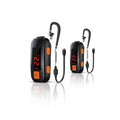 2 Pack Mini Waterproof Walkie Talkies for Adults, IP54 Two-Way Radios