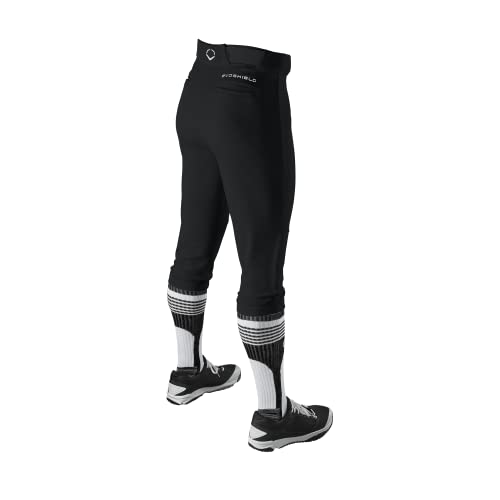 Men's Solid Knicker Pants - Black, Medium - Athletic Polyester Knickers