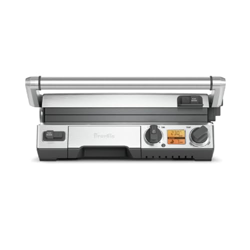 Breville Smart Grill BGR820XL - Indoor Grill & Griddle, Stainless Steel