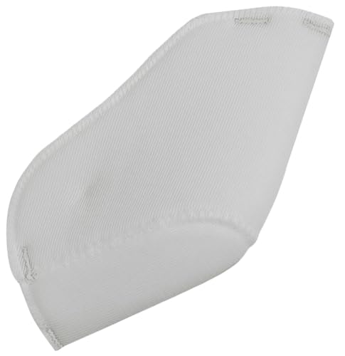 Large Padded Heel & Elbow Protector Sleeves for Skin Protection - Gray