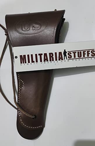 WWII Style Leather M1911 Pistol Holster for Colt & Semi-Autos - Brown