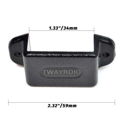 Car Dash Mount Holder for Handheld Radio and Microphone 2 Pack