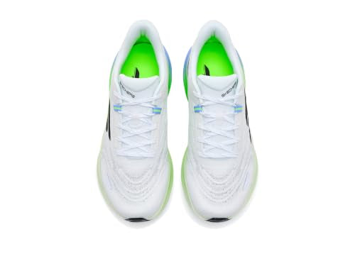 Skechers Aero Spark Women's Running Shoes - White Lime, Size 6