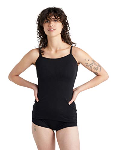 Icebreaker Merino Camisole Women’s 175g Everyday Base Layer Black Medium