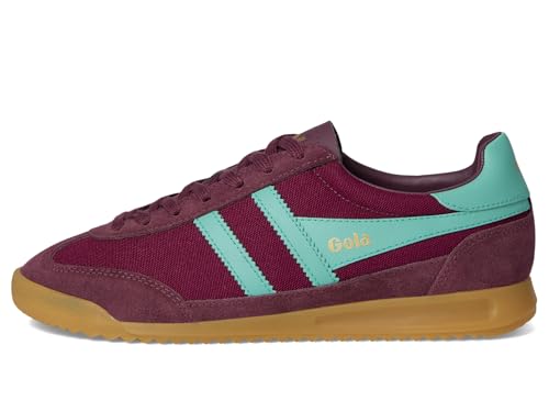 Gola Women's Tornado Sneakers - Windsor Wine & Sea Mist, Vintage-Inspired Casual Shoes