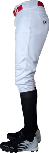 Baseball Pants - Rawlings PRO 150 Series Knicker Fit Adult White Small