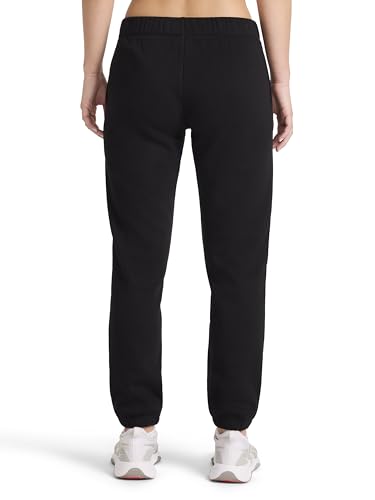 Reebok Women's Rhinestone Jogger Black XL - 30 Inch Inseam, Midweight Cotton Blend
