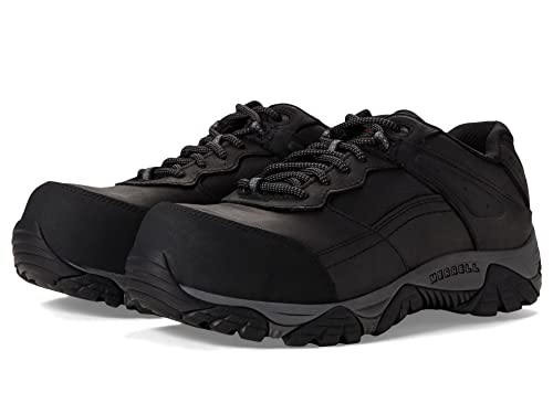 Merrell Men's Moab Adventure Carbon Fiber Industrial Work Shoe - 10 Wide Black