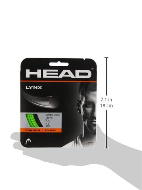 HEAD Unisex - Adult Lynx Set Tennis String, Unisexá- Adults, 281784-GE 16, Green, 16