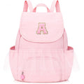 Kids Dance Backpack with Shoes & Water Bottle Pockets - Pink A