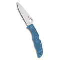 Spyderco Endura 4 Lightweight Folding Pocket Knife, PlainEdge, Blue