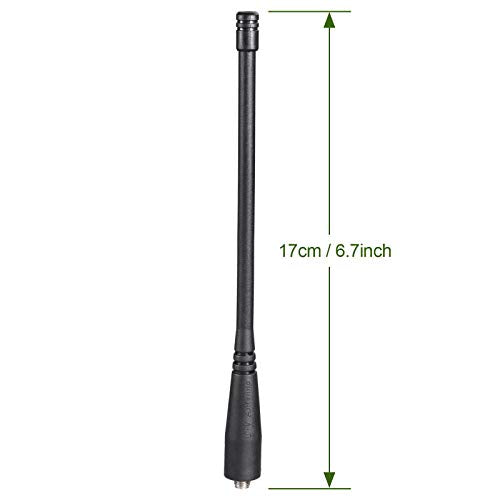 Bingfu 4-Pack Dual Band VHF UHF Ham Radio Antennas 136-174MHz & 400-470MHz