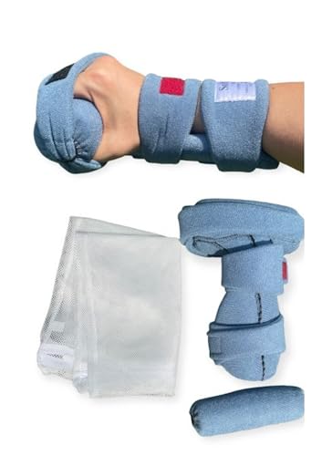 SOFTPRO WHFO Grip Orthosis for Left Hand, Large - Wrist, Finger Support for Arthritis & Deviation
