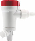 Livewell Pump for Boats 500 GPH - Straight Seacock Flow - Marine Livewell Pump