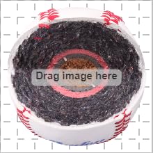 Baden Official League Premium Leather Baseballs - 2BBG, One Dozen