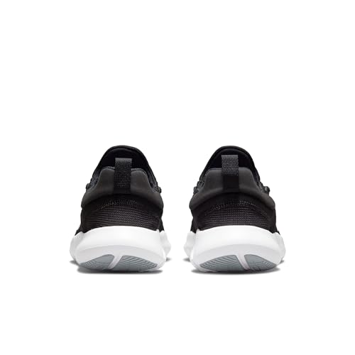 Nike Mens Sneaker Black White Dk Smoke Grey - Nike Free RN 5.0 2021 Running Shoe
