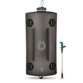 HydraPak Seeker Collapsible 10L Water Storage Bottle for Camping & Backpacking - Mammoth Grey